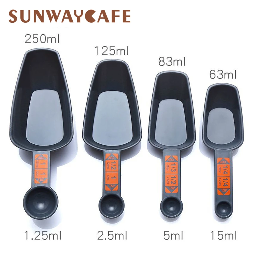 Кофейная ложка из нержавеющей стали стандартный мерный стакан для чая и кофе