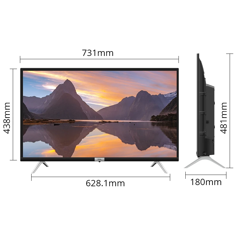 TCL телевизор smart tv LED 32 дюйма ТВ 32S527 Android Смарт HD TV Угол обзора 178° Tv /Гарантия 2