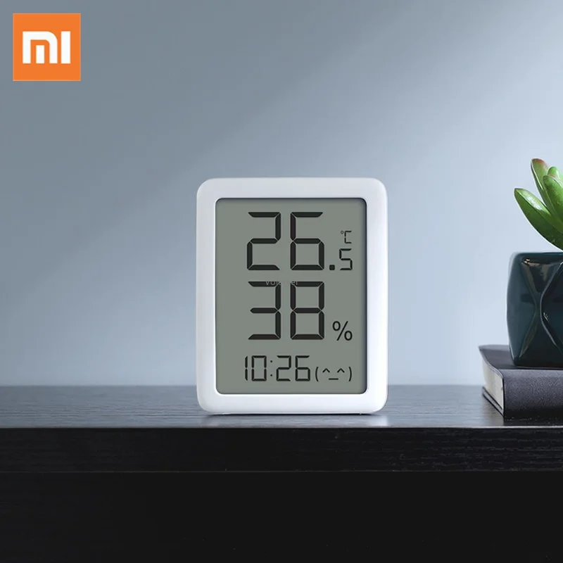 Xiaomi mi mijia Thermometer Hygrometer Temperature Humidity Sensor miaomiaoce MMC E-ink Screen LCD Larges Digital display New
Xiaomi mi mijia Thermometer Hygrometer Temperature Humidity Sensor miaomiaoce MMC E-ink Screen LCD Larges Digital display New