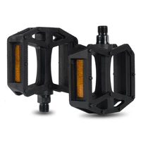 bicycle pedals ultralight flat platform bike pedals for mountain bike 916 inch 12 inch cycling sealed du bearing pedals