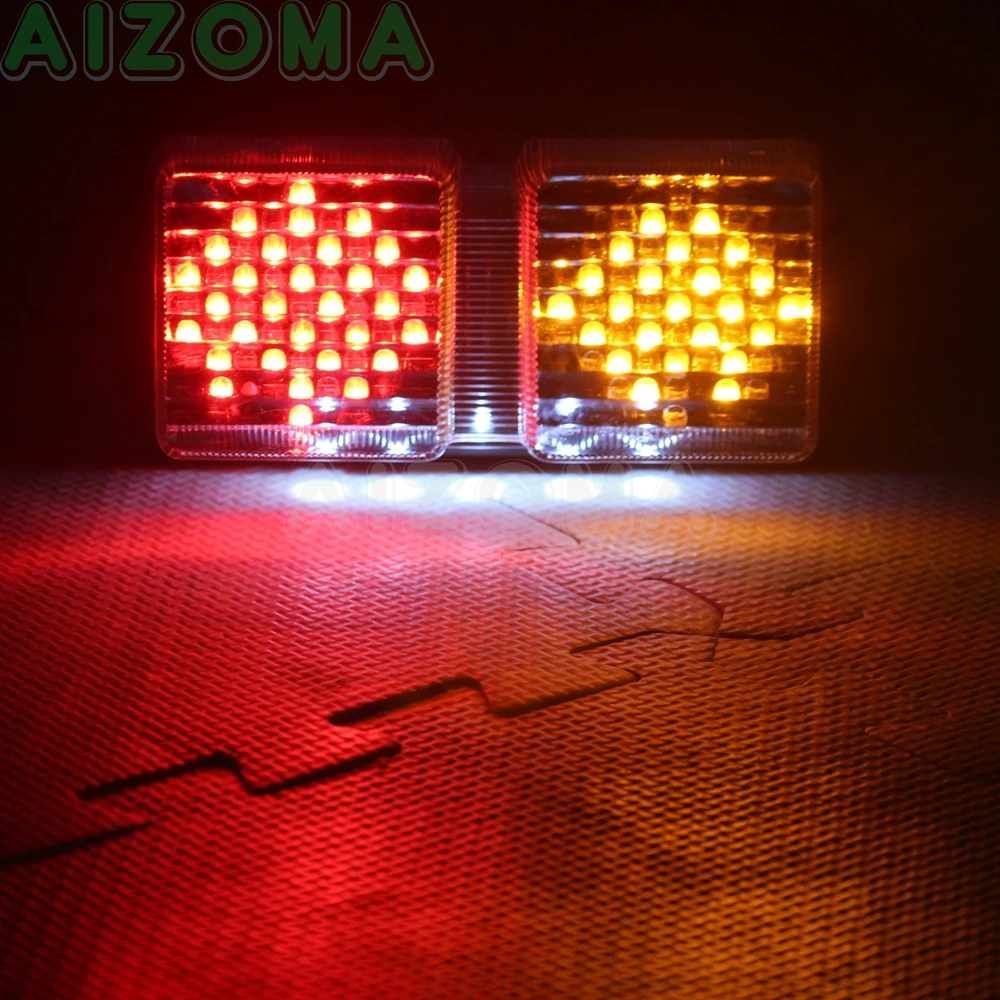 Мотоциклетный Светодиодный Интегрированный задний фонарь 12 В для Honda RC51 1999-2006 2000