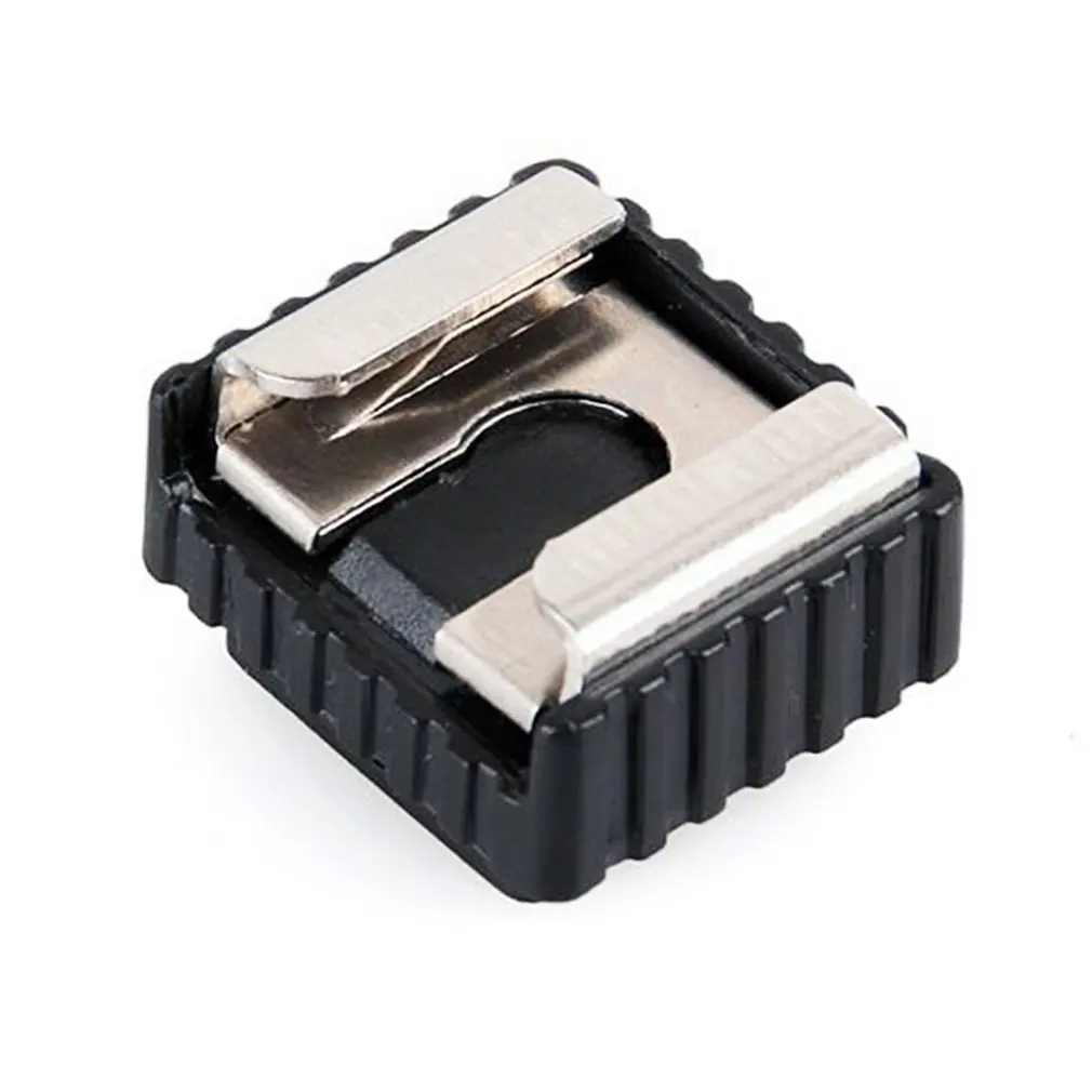 

Hot Camera Metal Shoe Mount Adapter To 1/4" Screw Thread For Studio Light Tripod Lamp Holder Flash Adapter