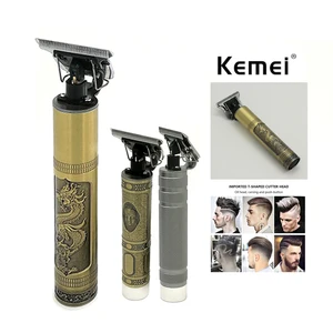 Машинка для стрижки волос, профессиональные ножницы для парикмахеров, машинка для стрижки волос в стиле ретро, беспроводная Мужская машинка для стрижки волос