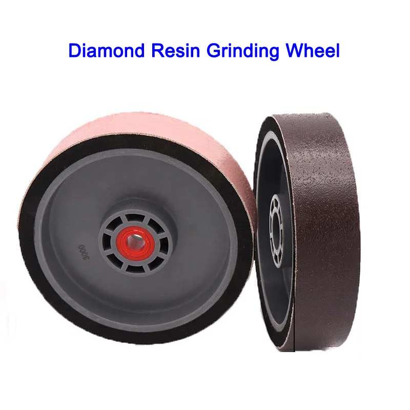 URAN 6inch 150x25.4x38mm Soft Diamond Resin Grinding Wheel Suitable for Jade Agate Jadeite Polishing Hole Size Changeable Tool