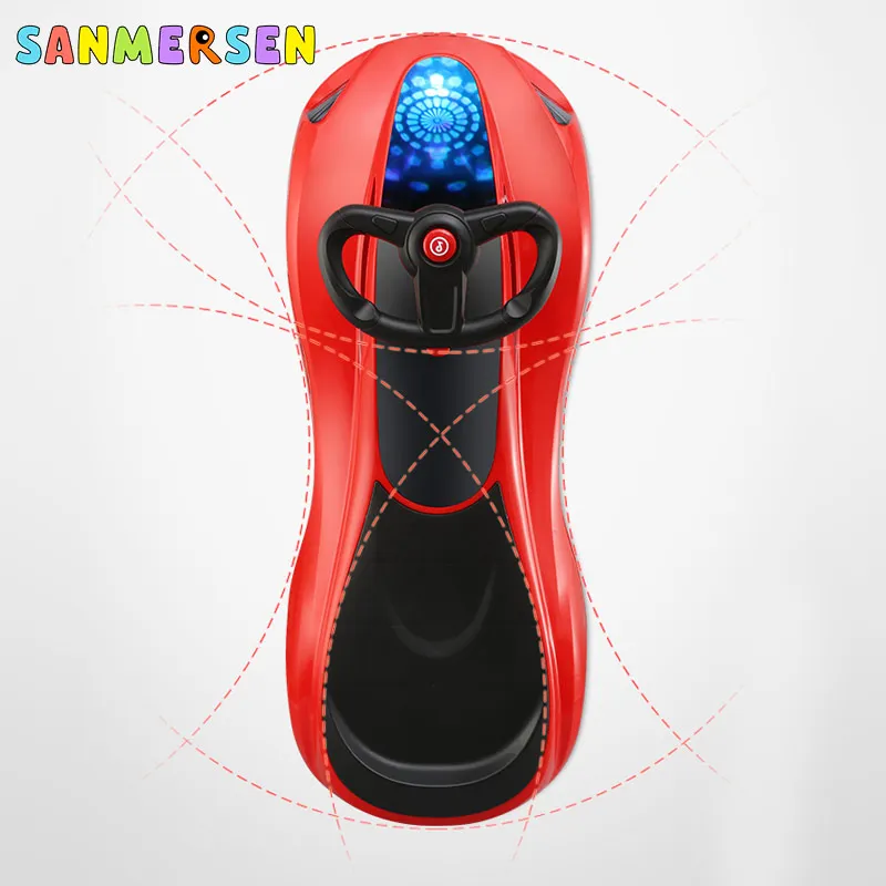 Детские ездовые горки для автомобиля игрушечный скутер бесшумное колесо детская