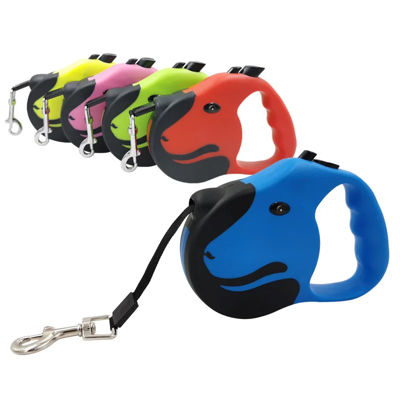 

Выдвижной Поводок для собак 3 м/5 м, автоматический нейлоновый удлинитель для кошек, прогулок и бега с щенками, товары для маленьких питомцев