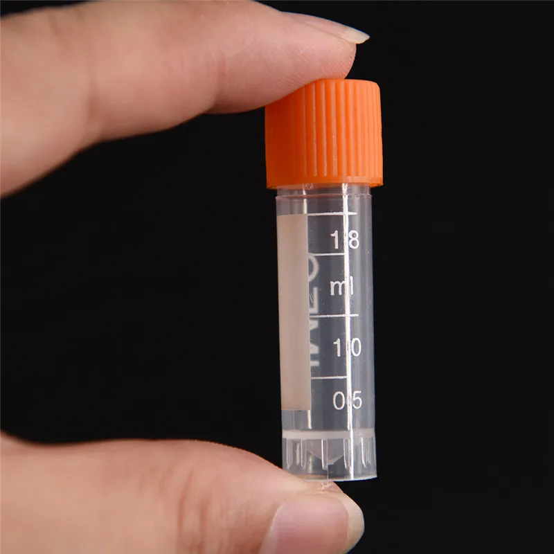 

20pcs Centrifuge Tubes 1.8ml PP Lab Analysis Freezing Tubes Graduation Centrifuge Tube Volume Vials Bottles With Screw Cap New