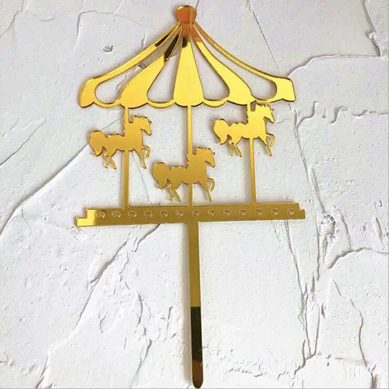 

Акриловый топпер для кексов с лошадью и галстуком ZPDH