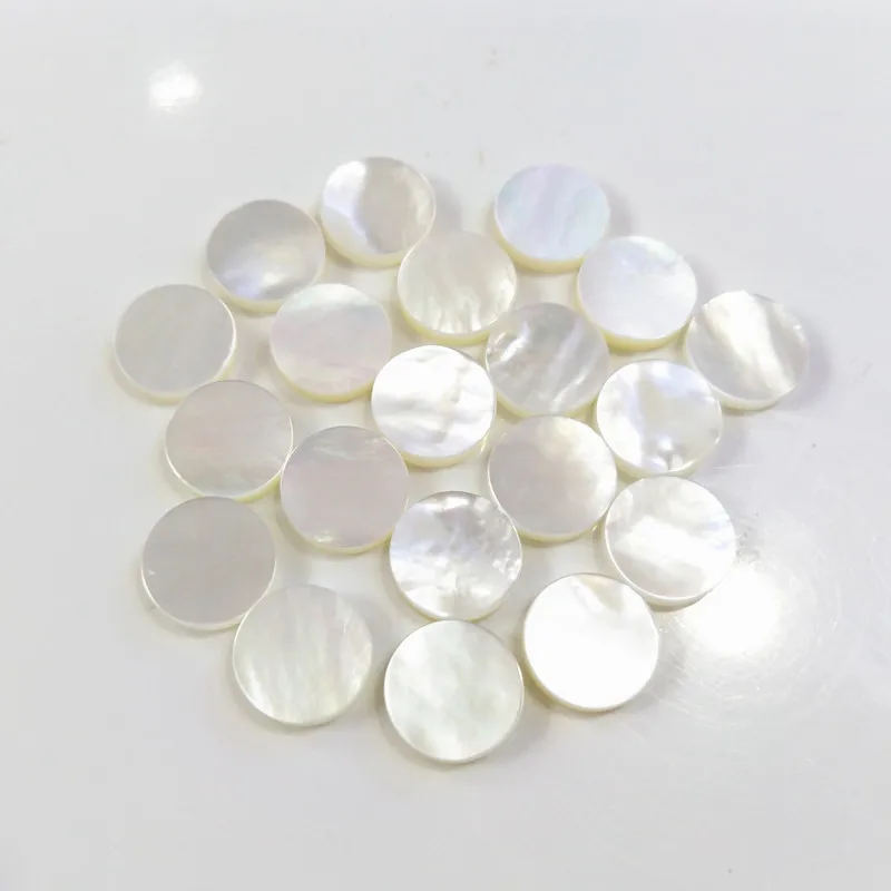 Натуральные жемчужные круглые бусины 10 мм плоские монеты драгоценный камень