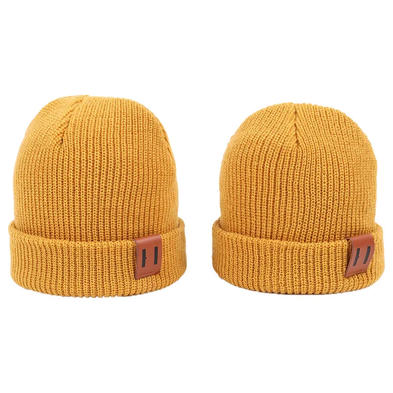 Yellow 9 цветов, S/L, детская шапка для мальчика, теплая детская зимняя шапка для детей, шапочка, вязаные детские шапки для девочек и мальчиков, детская шапка, шапка для новорожденного, 1 шт - Цвет: Yellow