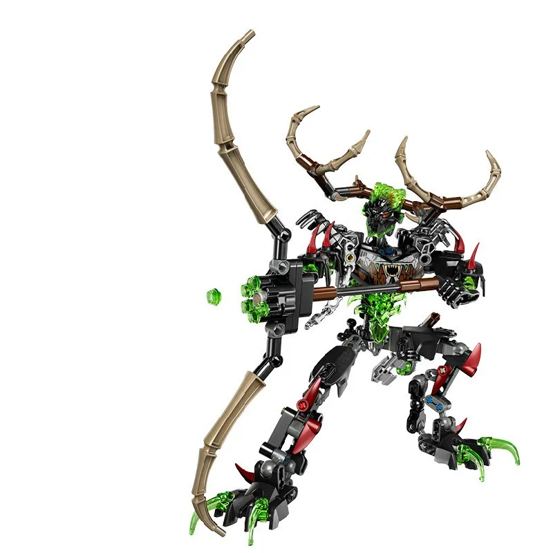 XSZ 611-3 Биохимический воин BionicleMask светильник Umarak Hunter строительный блок совместим с 71310 игрушки Bionicle