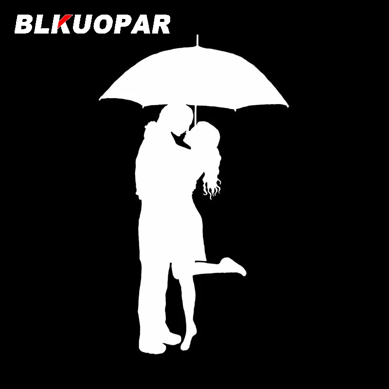 BLKUOPAR для пары под зонтиком наклейка с граффити индивидуальная на лобовое стекло