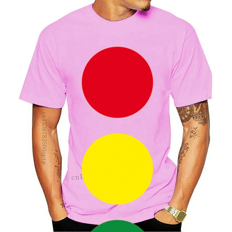 

New 2021 Unisex Kurzarm T-Shirt Lichtsignalanlage Warnsignal