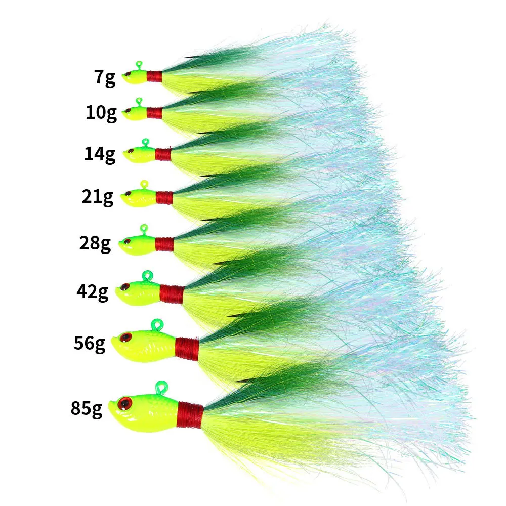 1 шт. металлический джиг-крючок приманка свинцовый крючок 7 г-42 г плавающая