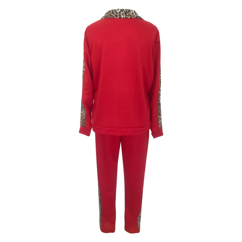 Женский спортивный костюм с леопардовым принтом спортивная экипировка для йоги