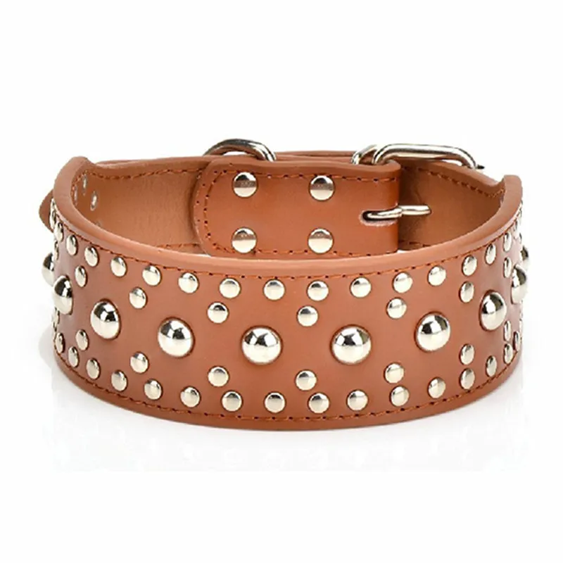 Ошейники для больших собак из натуральной кожи|dog collar|big dog collarhalsband hond |