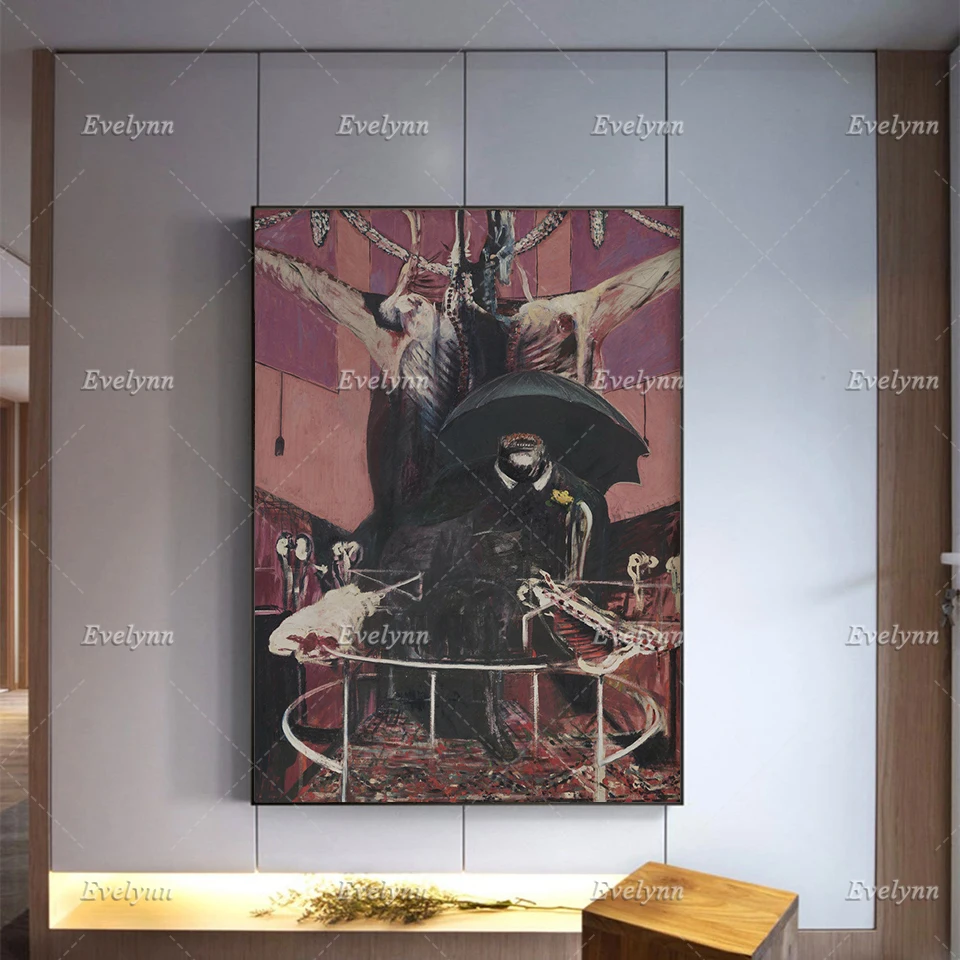 

Francis Bacon Art Poster - Painting (1946) - Wall Art Decor -Home Minimalism Bedroom Decoration Canvas Painting Prints Gift