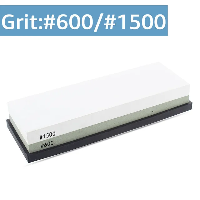 600 1500 grit Ножи точилка для ножей, точильный камень, двойная сторона Girt Кухня точильный камень хонинговальный инструмент для 240 600 800 1000 3000 6000 Декодер каналов кабельного телевидения - Цвет: 600 1500 grit