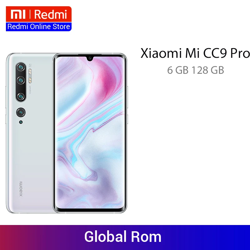 Xiaomi Mi CC9 Pro смартфон с 5 5-дюймовым дисплеем восьмиядерным процессором Snapdragon 730G ОЗУ