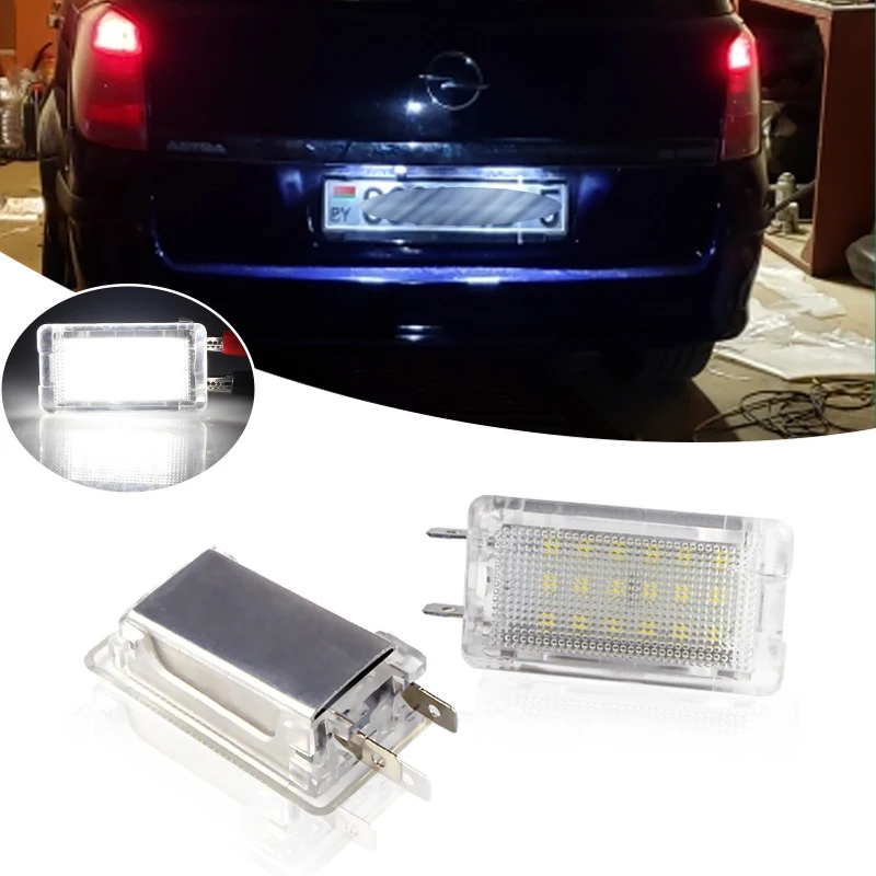 

1Pair LED Luggage Trunk Compartment Light for Opel Insignia for Astra G Convertible Vectra C Cargo Area Light Courtesy Door Lamp