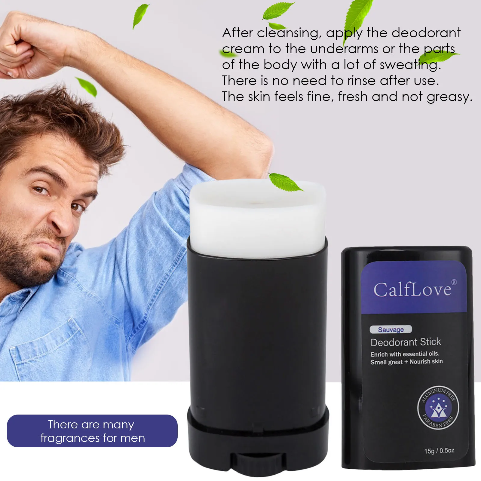 

Men Invisible Solid Antiperspirant & Deodorant Curve Crush 15g