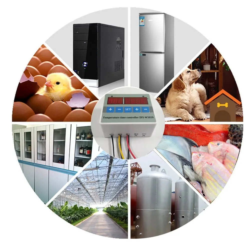 ZFX-W3020 ЖК-дисплей цифровой Дисплей интеллигентая (ый) Температура время