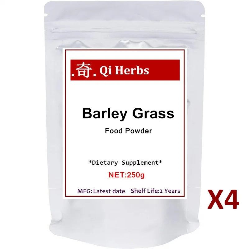 Органический порошок ячменной травы богатый волокнами минералами