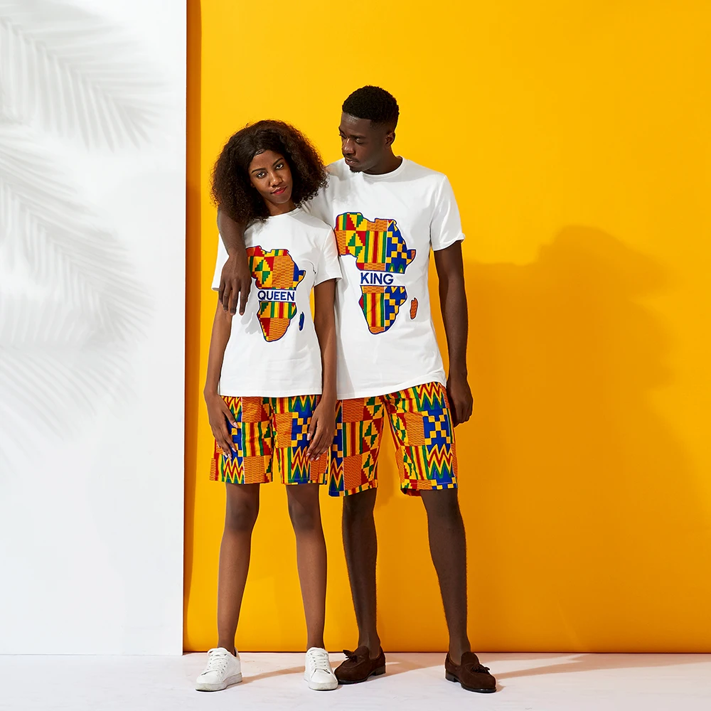 Африканская одежда для пары, африканская традиционная печать, kente, одежда для пар, Африканский материал, хлопок, Дашики, африканская одежда для пар