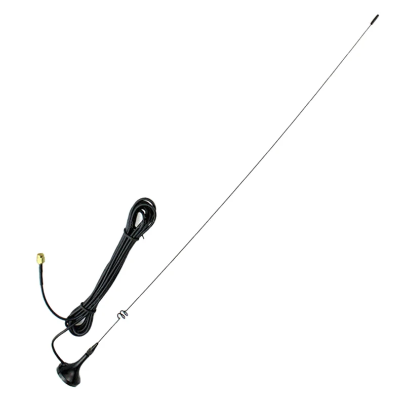 

UT-108UV SMA-M 144/430MHz Dual Band magnet Antenna Yaesu for Baofeng Radios