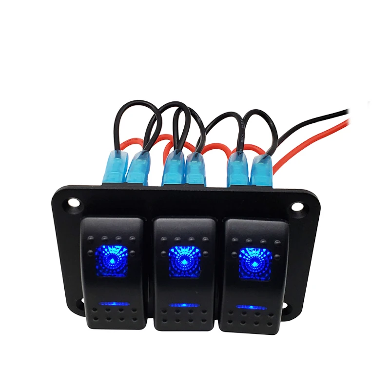 Кнопочный выключатель с 2/3/4 кнопками световой переключатель защитные аксессуары