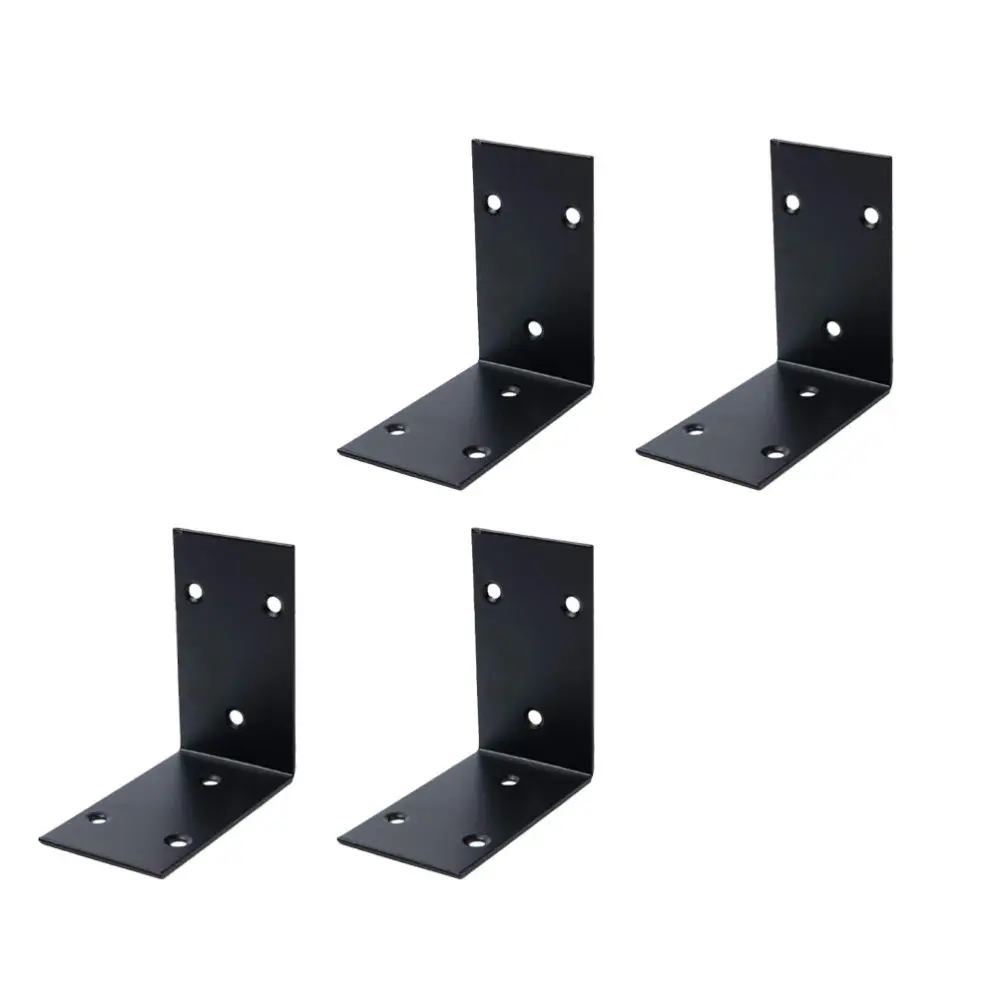 

4pcs Stainless Steel Corner Braces 90 Degree Right Angle Fixer with Screws