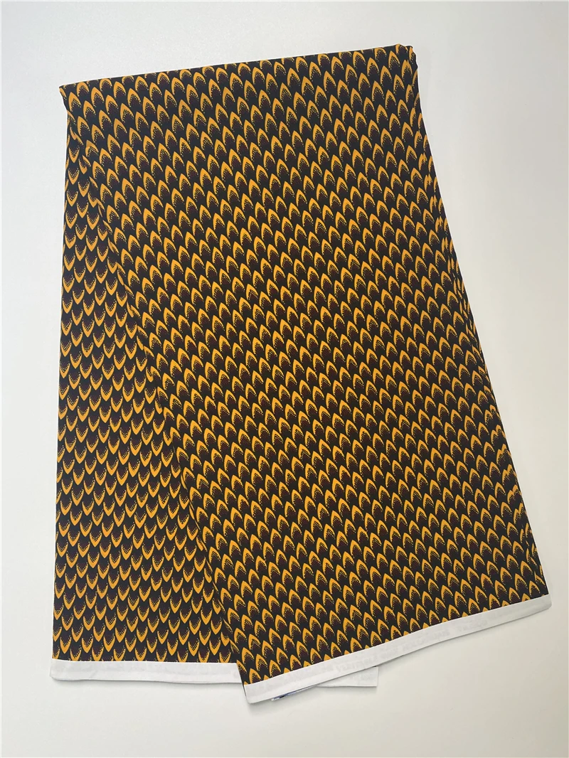 

New 2021 High Quality Wax African Fabric Maple 100% Cotton African Prints Fabrics For Party 6Yard