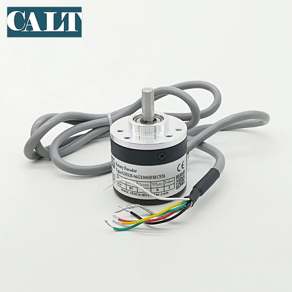 Хорошая цена для 38 мм оптический роторный энкодер сплошной вал тип GHS38 серия