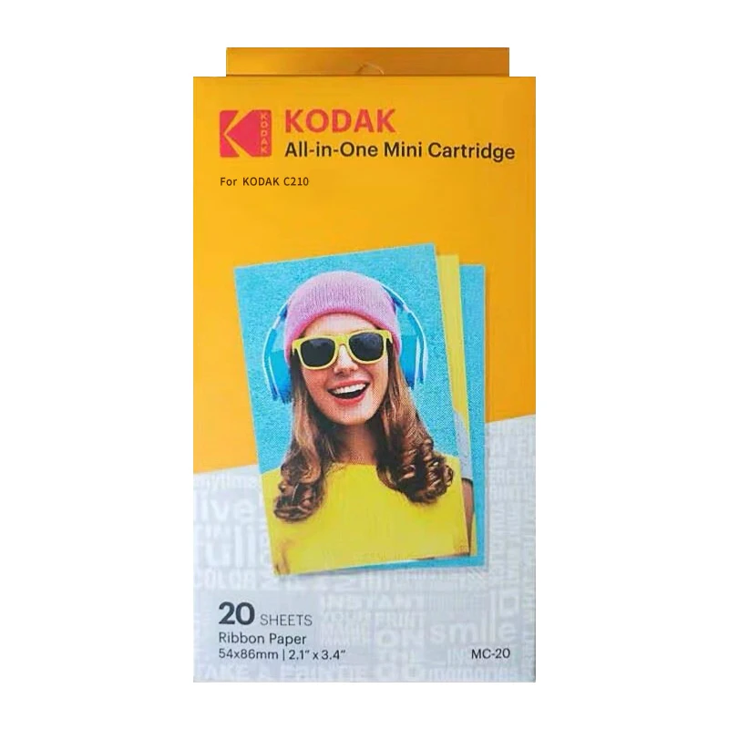 Картриджи KODAK C210 для бумаги все в одном 4 полосная технология печати 20 40 50 100