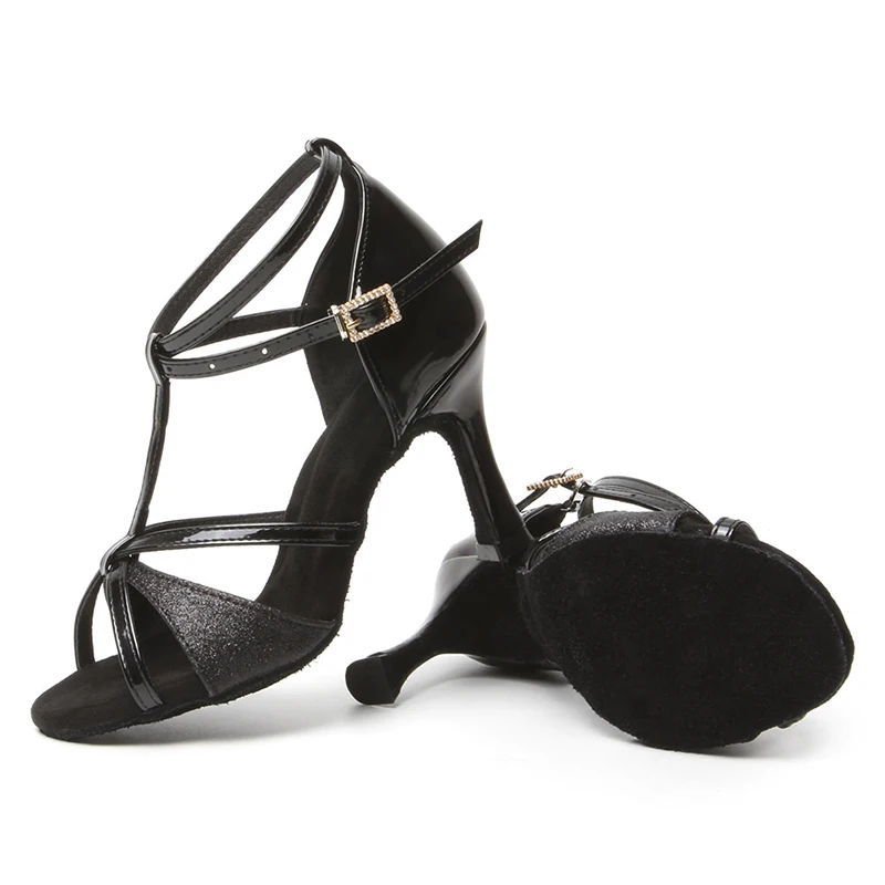 SWDZM Women Latin Dance Shoes Hot Sale Ballroom Dancing Ladies Soft Soles Tango/Salsa Dance Shoes For Girls Wholesale 5/7/8.5cm