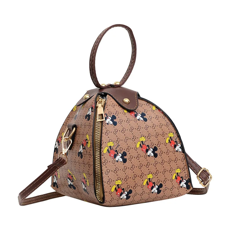 

Disney Spring 2021 New Mickey Lantern One Shoulder Messenger Bag Fashion Trend Travel Bag Backpack Side Bags for Women