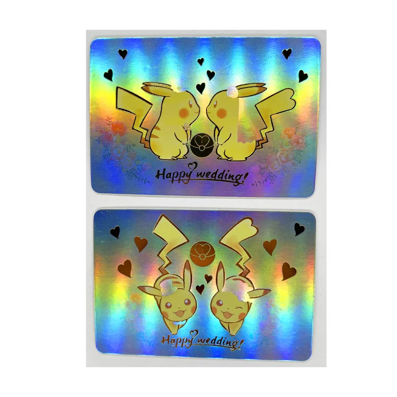 

2 шт./компл. детская Коллекционная игра с покемонами