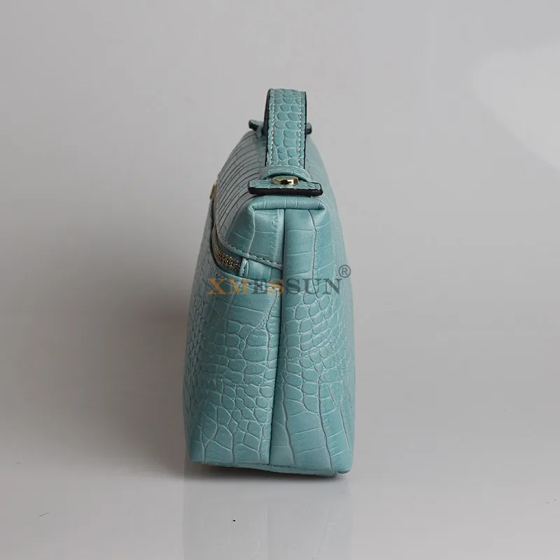 XMESSUN женская сумка для макияжа с крокодиловым узором клатч роскошная