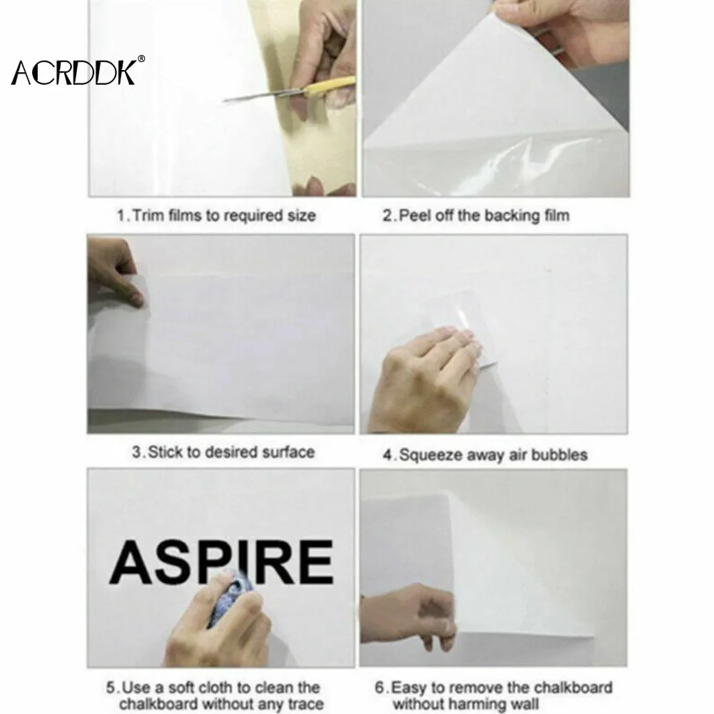 Многоразовая рулонная черная/белая доска для рисования школа офис канцелярские