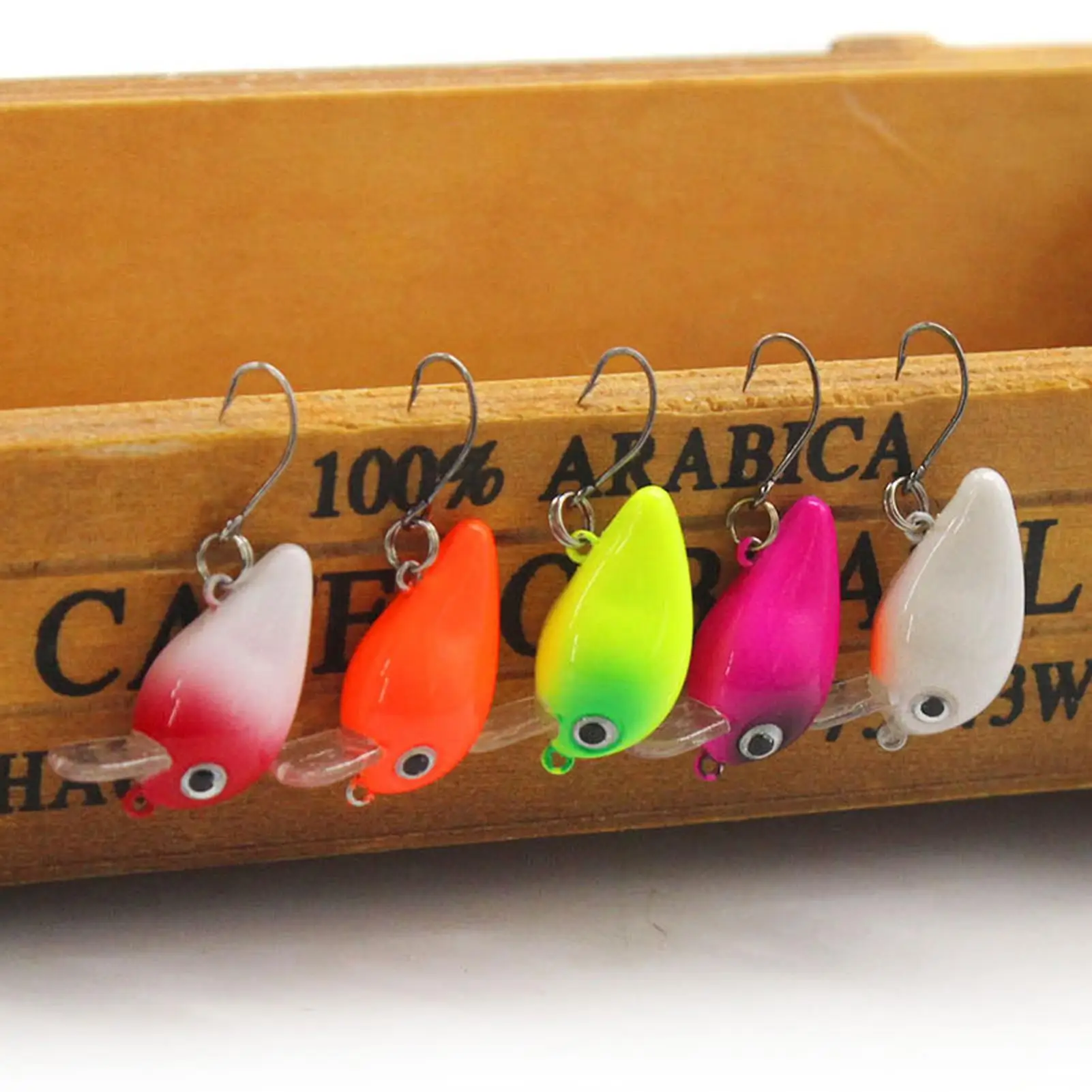 

Fake Minnow Fishing Lure Wobbler Bait Tackle with Single/Treble Hook for Carp 3D Eyes Rattle Fishing Baits Fishing accessories