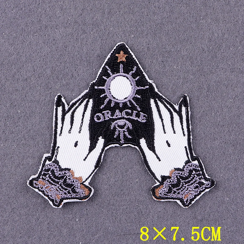 Готические нашивки на одежду термоклейкие сделай сам с крестом рюкзак