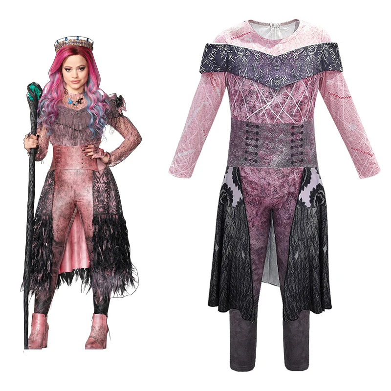 Детская одежда для маленьких девочек Mal Берта верхняя юбка малефисенты Хэллоуина