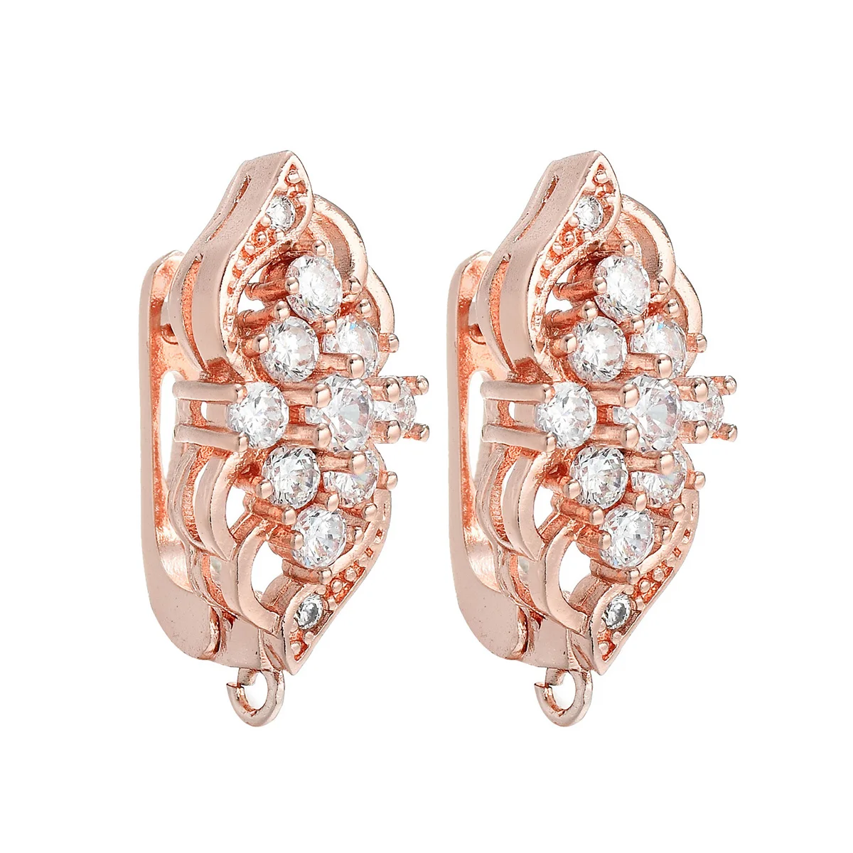 Роскошные блестящие фианиты CHSXY зеркальные серьги аксессуары для женщин