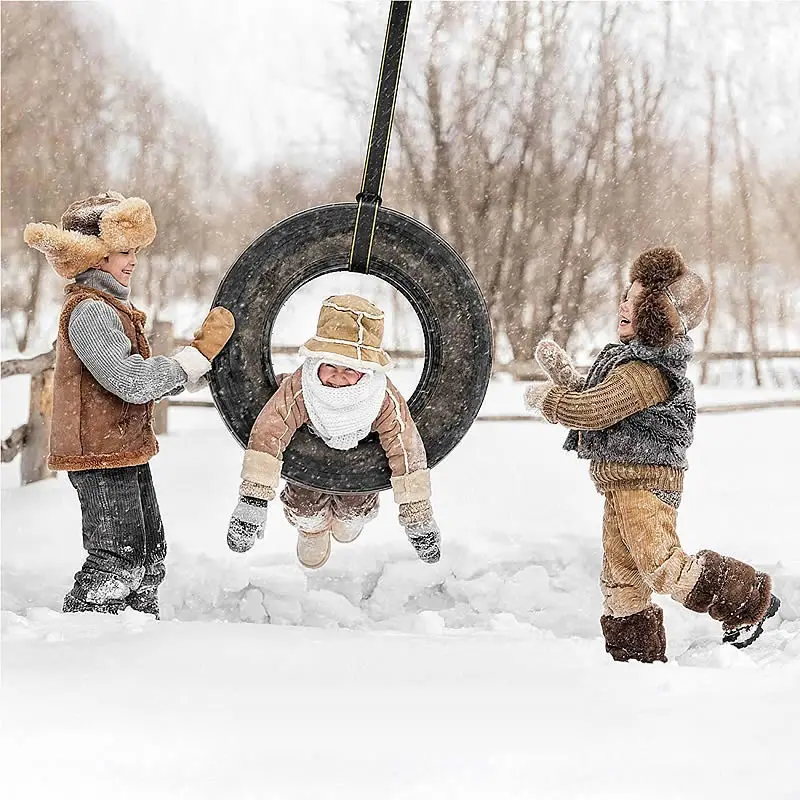 Комплект для подвешивания с изображением распашного дерева | Два ремешка длиной 5
