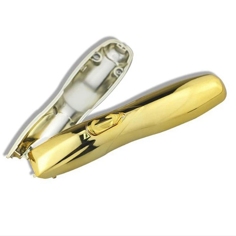 Kopen 2 Set Voor Andis D8 Haar Cordless Tondeuse Trimmer Gereedschap Plating Tondeuse Cover Terug Behuizing Deksel, Golden & Silver