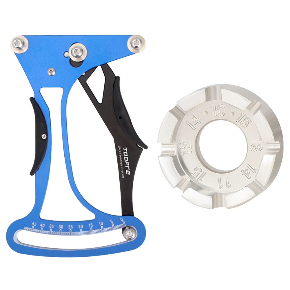 

Portable Bike Tensiometer Bicycle Spoke Tension Wheel Builders Tool Bicycle Spoke Repair Tool Cycling Repair Kits