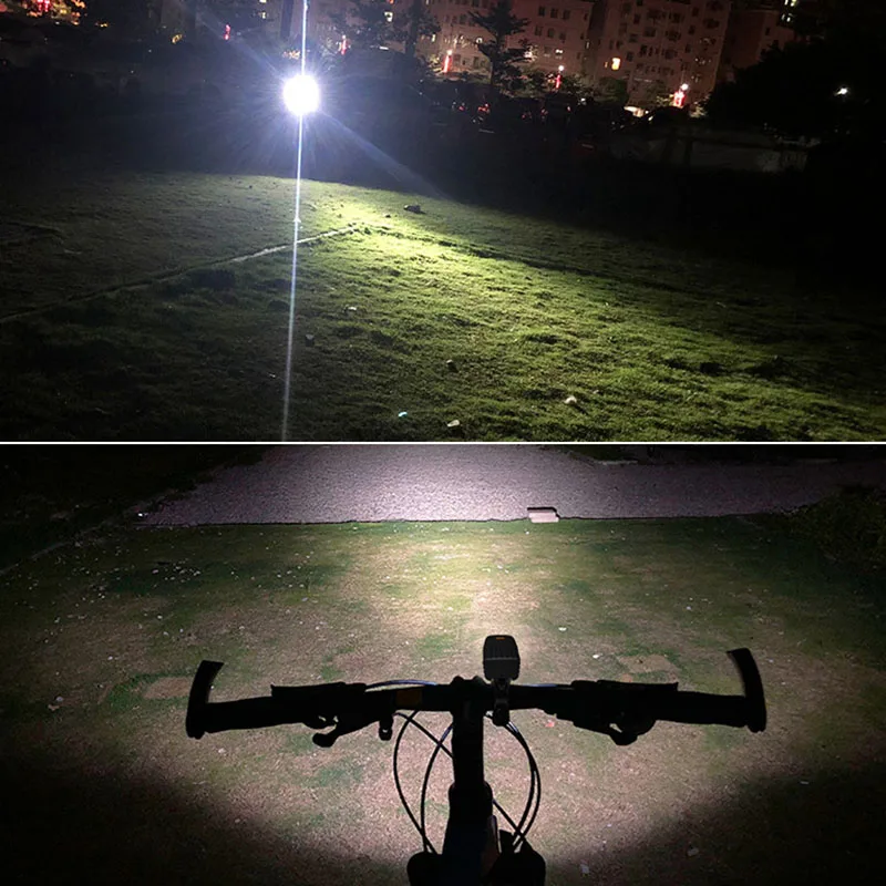 JLETOLI USB Rechargeable Bike Headlight Waterproof Cycling Light 360 Degree Rotating Bycicle Front Accessories | Спорт и развлечения