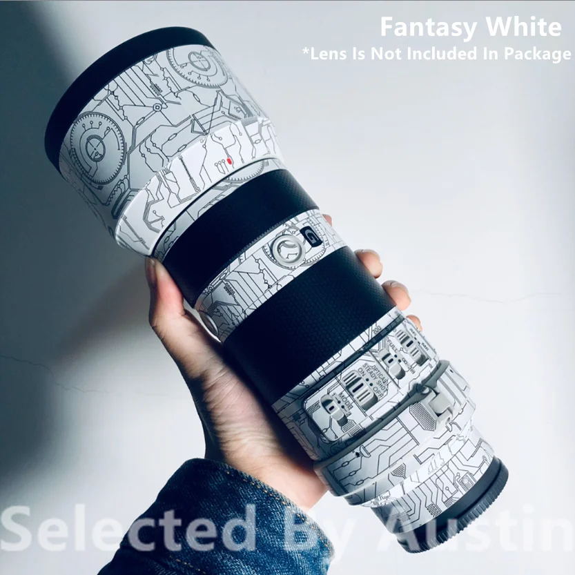 Наклейка для кожи объектива Защита от царапин Sony FE 70 200 f4 чехол|Аксессуары
