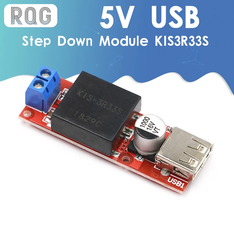 5V USB Output Converter DC 7V-24V To 3A Step-Down Buck KIS3R33S Module KIS-3R33S | Обустройство дома