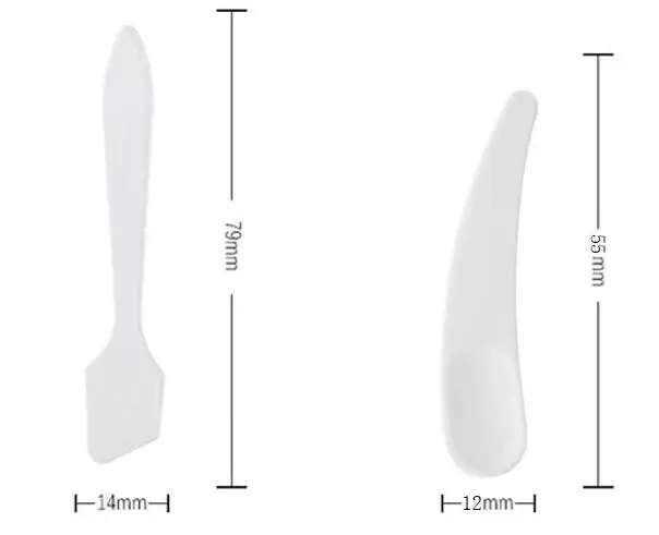 Прочная пластиковая маска для лица DIY 10 шт./лот палочка смешивания шпателей ложка